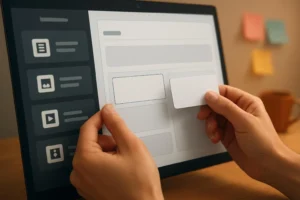 Widgets worden aangepast in de WordPress sidebar