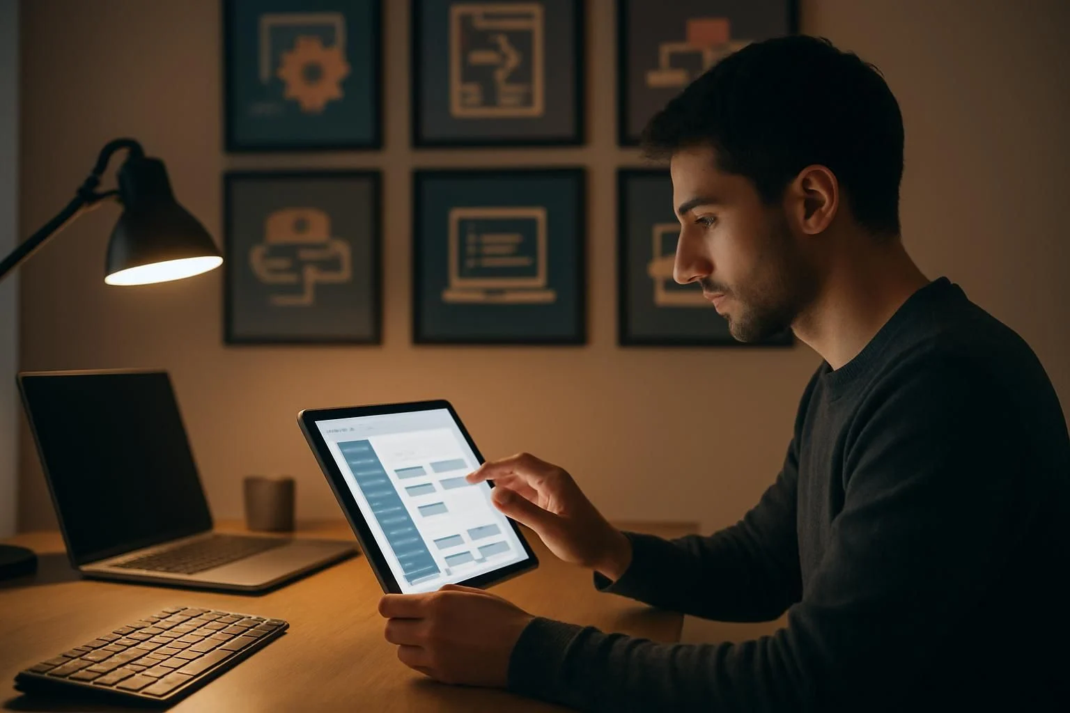 Testen van een Laravel applicatie op een tablet