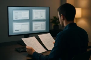 Ontwikkelaar bekijkt gebruikersfeedback voor applicaties.