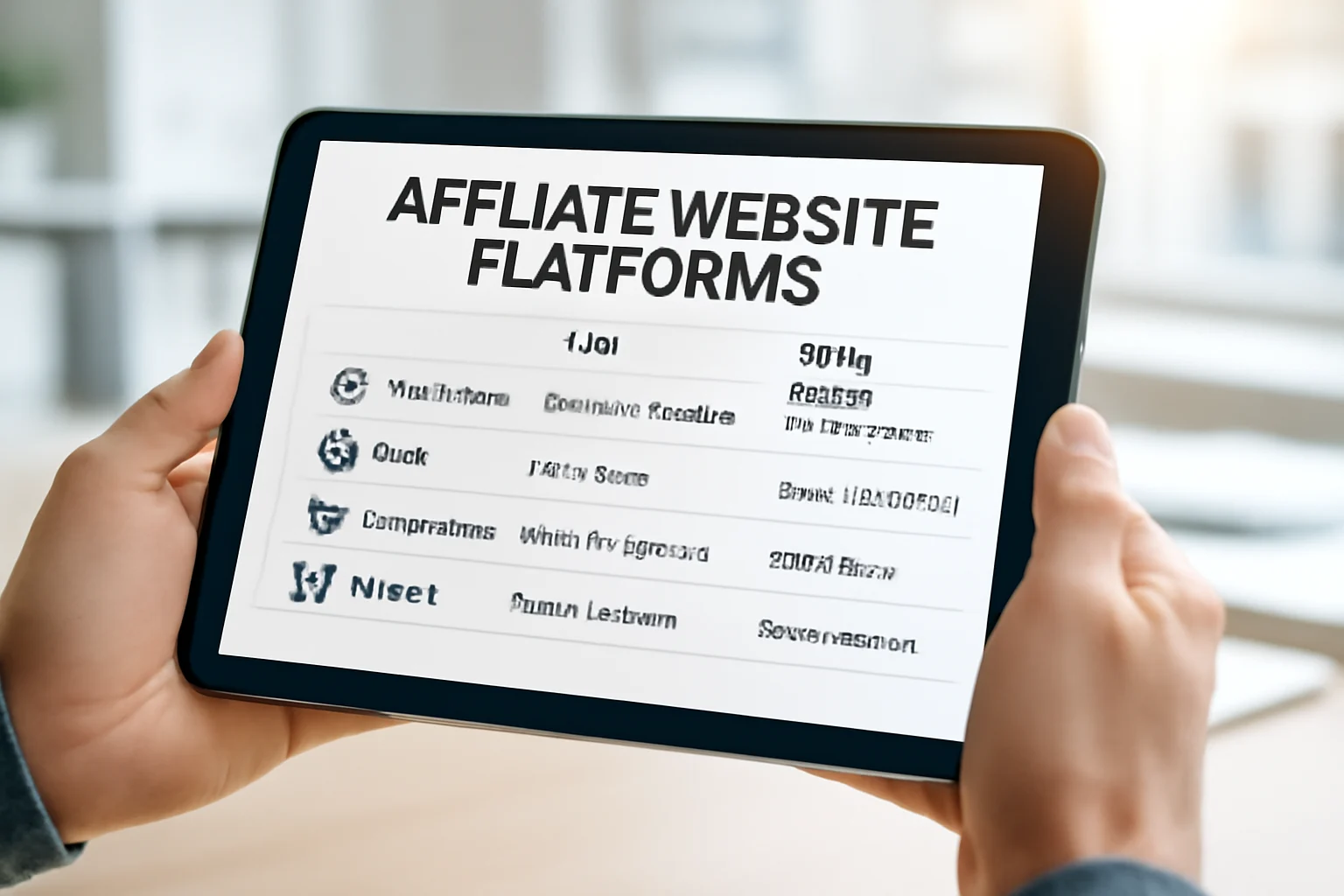 platform affiliate website