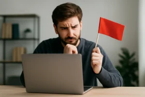 Laravel freelancer rode vlaggen