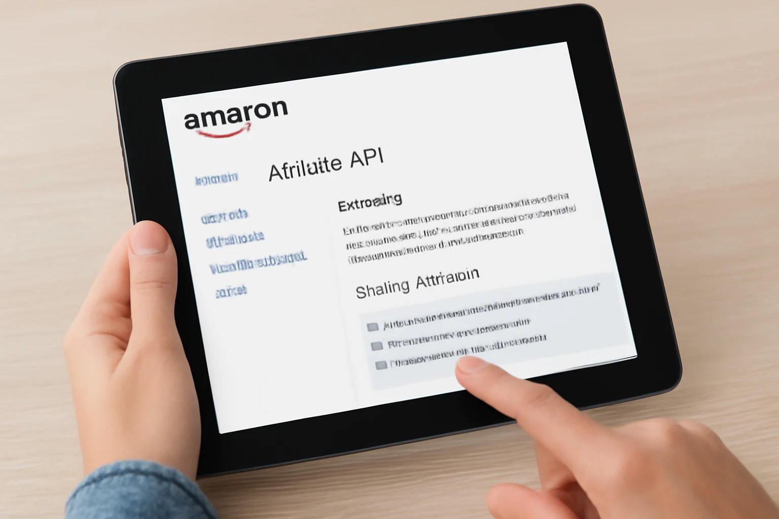 amazon affiliate api documentatie