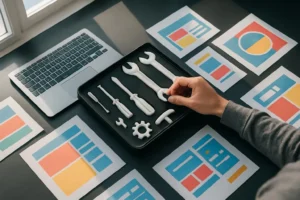 Overzicht van ontwikkelaar die tools selecteert