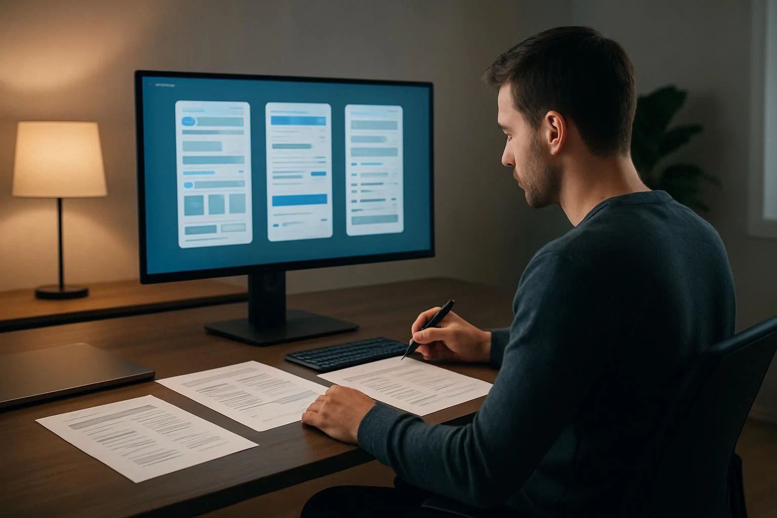 Ontwikkelaar bekijkt gebruikersfeedback voor applicaties.